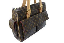 画像をギャラリービューアに読み込む, 極美品 LOUIS VUITTON ルイヴィトン ミュルティプリ シテ ハンドバッグ M51162 モノグラム PVC レザー ゴールド金具 中古 65625