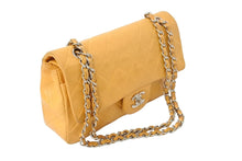 Load image into Gallery viewer, CHANEL シャネル マトラッセ23 Wフラップ Wチェーンショルダーバッグ 5番台 ラムスキン オレンジ シルバー金具 良品 中古 65626
