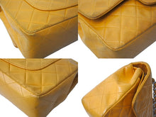 Load image into Gallery viewer, CHANEL シャネル マトラッセ23 Wフラップ Wチェーンショルダーバッグ 5番台 ラムスキン オレンジ シルバー金具 良品 中古 65626