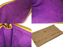 Load image into Gallery viewer, 極美品 LOUIS VUITTON ルイヴィトン エピ ポシェット アクセソワ―ル アクセサリーポーチ M52989 イエロー エピレザー ゴールド金具 中古 65629