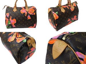 LouisVuitton ルイヴィトン スピーディ30 モノグラムローズ ボストンバッグ M48610 モノグラムローズキャンバス 美品 中古 65630