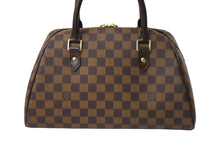 画像をギャラリービューアに読み込む, 極美品 LOUIS VUITTON ルイヴィトン リベラMM ハンドバッグ N41434 ダミエ キャンバス レザー ゴールド金具 中古 65634
