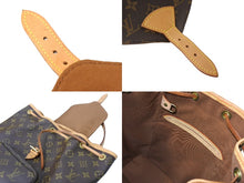 画像をギャラリービューアに読み込む, LOUIS VUITTON ルイヴィトン モンスリMM バックパック リュック M51136 モノグラム ブラウン ゴールド金具 良品 中古 65637