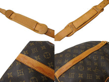 Load image into Gallery viewer, LouisVuitton ルイヴィトン キーポルバンドリエール55 2WAY ボストンバッグ ショルダーバッグ M41414 ブラウン 良品 中古 65638