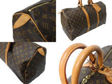 Load image into Gallery viewer, LOUIS VUITTON ルイヴィトン キーポル50 ボストンバッグ モノグラム M41426 ブラウン ゴールド金具 美品 中古 65639