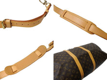 Load image into Gallery viewer, LOUIS VUITTON ルイヴィトン キーポル バンドリエール55 M41414 モノグラム PVC レザー ブラウン ゴールド金具 美品 中古 65641