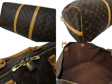 Load image into Gallery viewer, LOUIS VUITTON ルイヴィトン キーポル バンドリエール55 M41414 モノグラム PVC レザー ブラウン ゴールド金具 美品 中古 65641