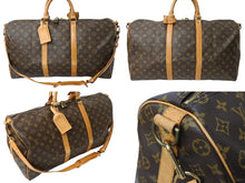 Load image into Gallery viewer, LOUIS VUITTON ルイヴィトン モノグラム キーポル50 ボストンバッグ M41426 ブラウン 良品 中古 65642