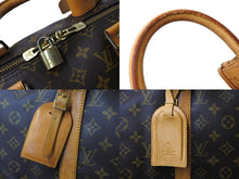 Load image into Gallery viewer, LOUIS VUITTON ルイヴィトン モノグラム キーポル50 ボストンバッグ M41426 ブラウン 良品 中古 65642