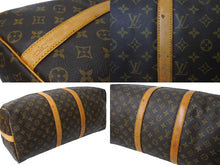 Load image into Gallery viewer, LOUIS VUITTON ルイヴィトン モノグラム キーポル50 ボストンバッグ M41426 ブラウン 良品 中古 65642