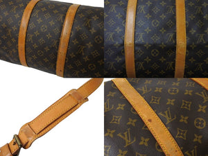 LOUIS VUITTON ルイヴィトン モノグラム キーポル50 ボストンバッグ M41426 ブラウン 良品 中古 65642