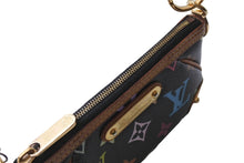 Load image into Gallery viewer, LouisVuitton ルイヴィトン ポシェット ミラPM アクセサリーポーチ M60099 AA0039 ブラック マルチカラー 美品 中古 65650