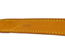 画像をギャラリービューアに読み込む, LouisVuitton ルイヴィトン バギー用 ショルダーストラップ TH0076 ヌメ革 ブラウン 美品 中古 65661