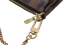 Load image into Gallery viewer, 極美品 LOUIS VUITTON ルイ ヴィトン ミニポシェットアクセソワール T&amp;B アクセサリーポーチ ダミエ エベヌ N58011 中古 65663