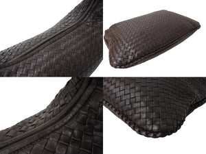 BOTTEGAVENETA ボッテガヴェネタ イントレチャート ワンショルダーバッグ 115654 ブラウン 美品 中古 65668