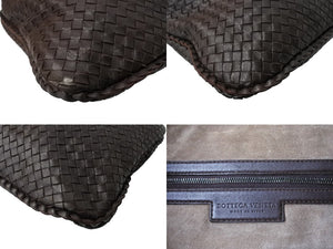 BOTTEGAVENETA ボッテガヴェネタ イントレチャート ワンショルダーバッグ 115654 ブラウン 美品 中古 65668