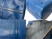Load image into Gallery viewer, LOUIS VUITTON ルイ ヴィトン キーポル45 ボストンバッグ 旅行バッグ M42975 エピレザー トレドブルー 美品 中古 65669