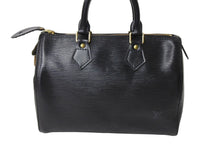 Load image into Gallery viewer, LOUIS VUITTON ルイヴィトン ハンドバッグ エピレザー スピーディ25 M59032 ブラック 良品 中古 65670