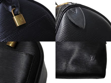 Load image into Gallery viewer, LOUIS VUITTON ルイヴィトン ハンドバッグ エピレザー スピーディ25 M59032 ブラック 良品 中古 65670