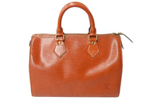 画像をギャラリービューアに読み込む, LOUIS VUITTON ルイヴィトン ハンドバッグ スピーディ25 M43003 ブラウン エピレザー 良品 中古 65673