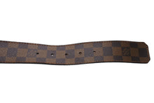 Load image into Gallery viewer, LOUIS VUITTON ルイ ヴィトン サンチュール ネオアンヴァントゥール ベルト バックル M9234 80/32 ダミエ ブラウン 美品 中古 65677