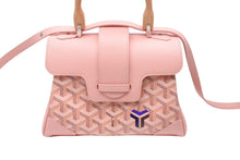 Load image into Gallery viewer, 新品同様 2022年限定 GOYARD ゴヤール サイゴン ミニ バッグ 2WAY ハンドバッグ SAIGONMINTY10CL10P パウダーピンク 中古 65686