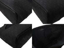 画像をギャラリービューアに読み込む, 新品同様 LOUIS VUITTON ルイヴィトン コムデギャルソン 川久保玲 トートバッグ M58661 ウィズホールズMM モノグラムアンプラント ブラック 中古 65693