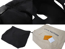 画像をギャラリービューアに読み込む, 新品同様 LOUIS VUITTON ルイヴィトン コムデギャルソン 川久保玲 トートバッグ M58661 ウィズホールズMM モノグラムアンプラント ブラック 中古 65693