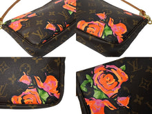 Load image into Gallery viewer, [USED/中古]LOUIS VUITTON ルイ・ヴィトン アクセサリーポーチ M48615  ポシェット アクセソワール ブラウン PVC レザー ゴールド金具 Bランク 中古 65714