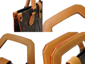 極美品 LOUIS VUITTON ルイヴィトン × NIGO ニゴ― ダミエ ジャイアント モノグラム 2WAY トートバッグ N40355 中古 65715