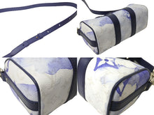 画像をギャラリービューアに読み込む, 極美品 LOUIS VUITTON ルイヴィトン キーポルXS 2WAY ショルダーバッグ モノグラムウォーターカラー ネイビー ホワイト M45761 中古 65721