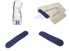 画像をギャラリービューアに読み込む, 極美品 LOUIS VUITTON ルイヴィトン キーポルXS 2WAY ショルダーバッグ モノグラムウォーターカラー ネイビー ホワイト M45761 中古 65721