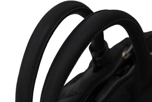 PRADA プラダ テスート ボンバー ハンドバッグ ショルダーバッグ 2WAY ナイロン BN2632 ブラック シルバー金具 美品 中古 65724 