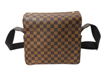 画像をギャラリービューアに読み込む, 極美品 LOUIS VUITTON ルイヴィトン ショルダーバッグ N45255 ナヴィグリオ ブラウン ダミエキャンバス 中古 65727