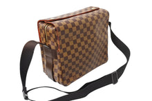 画像をギャラリービューアに読み込む, 極美品 LOUIS VUITTON ルイヴィトン ショルダーバッグ N45255 ナヴィグリオ ブラウン ダミエキャンバス 中古 65727