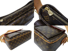 画像をギャラリービューアに読み込む, 極美品 LOUISVUITTON ルイヴィトン ヴィバシテGM ワンショルダーバッグ M51163 モノグラム PVC レザー ゴールド金具 中古 65728