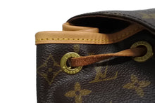 画像をギャラリービューアに読み込む, LOUIS VUITTON ルイヴィトン モンスリMM バックパック リュック M51136 モノグラム ブラウン ゴールド金具 美品 中古 65729