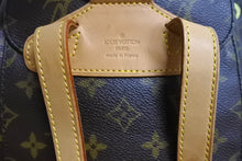 画像をギャラリービューアに読み込む, LOUIS VUITTON ルイヴィトン モンスリMM バックパック リュック M51136 モノグラム ブラウン ゴールド金具 美品 中古 65729