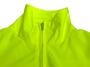 極美品 BALENCIAGA バレンシアガ パイピング オーバーサイズ トラック ジャケット 蛍光 イエロー 2020年 ポリエステル 643053 サイズ38 中古 65736
