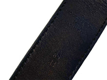 Load image into Gallery viewer, LOUIS VUITTON ルイヴィトン モノグラムマルチカラー サンチュール キャレ ベルト Ｍ6890 ブラック PVC ロゴ 村上隆 小物 85/34 美品 中古 65738