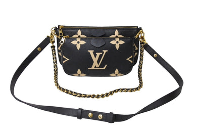 LOUIS VUITTON ルイヴィトン ミュルティ ポシェット アクセソワール ショルダーバッグ M45777 モノグラム アンプラント 美品 中古 65742