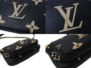 LOUIS VUITTON ルイヴィトン ミュルティ ポシェット アクセソワール ショルダーバッグ M45777 モノグラム アンプラント 美品 中古 65742