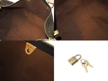Load image into Gallery viewer, LOUIS VUITTON ルイヴィトン モノグラム キーポル バンドリエール 50 ボストンバッグ ブラウン 2WAY ロゴ 旅行バッグ 鞄 M41416 良品 中古 65743
