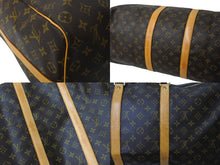 Load image into Gallery viewer, LOUIS VUITTON ルイヴィトン モノグラム キーポル バンドリエール 50 ボストンバッグ ブラウン 2WAY ロゴ 旅行バッグ 鞄 M41416 良品 中古 65743