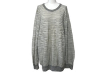 画像をギャラリービューアに読み込む, LOUIS VUITTON ルイヴィトン ニット セーター 2017年 LVロゴ金具 長袖 エピ柄 トップス サイズXL グレー 美品 中古 65758