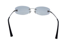 Load image into Gallery viewer, CHANEL シャネル サングラス ココマーク ノンフレーム サイズ54□19 130 グレー 美品 中古 65791
