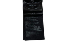画像をギャラリービューアに読み込む, PRADA プラダ トライアングルロゴプレートジャケット 2022SS ICタグ リナイロン 29Z004 ブラック サイズ36 美品 中古 65811 