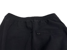 Load image into Gallery viewer, 極美品 BALENCIAGA バレンシアガ トラックパンツ 595007 サイズ44 サイドライン ロゴ刺繍 ブラック ホワイト 19AW 中古 65820