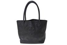 Load image into Gallery viewer, CHROME HEARTS クロムハーツ FSトート トートバッグ クロスパッチ ブラック シルバー金具 中古 65824