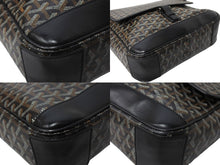 Load image into Gallery viewer, GOYARD ゴヤール グランブルーMM ショルダーバッグ GOS020072 キャンバス カーフスキン ブラック 美品 中古 65825